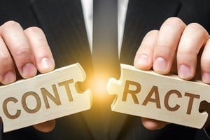 employer breaks a contract