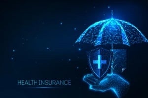 health insurance digital concept