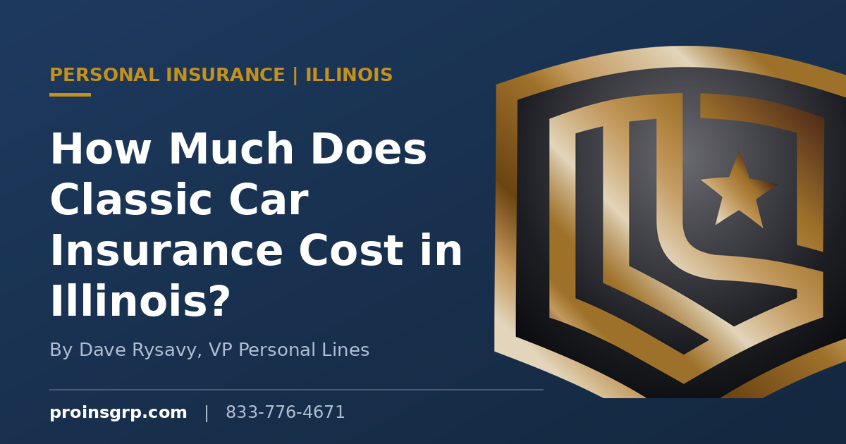How Much Does Classic Car Insurance Cost in Illinois?