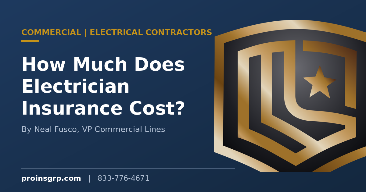 How Much Does Electrician Insurance Cost in 2026?
