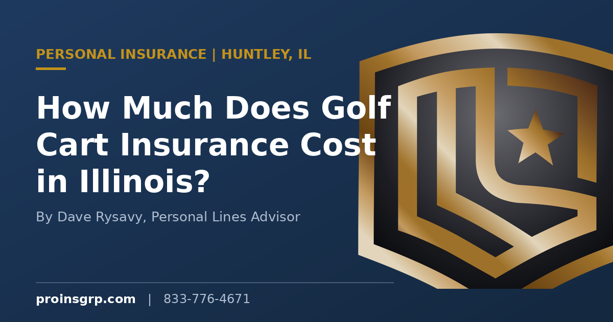 How Much Does Golf Cart Insurance Cost in Illinois?