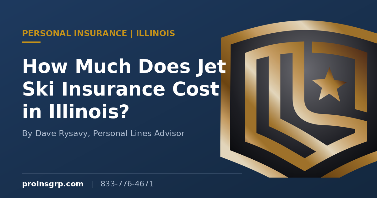 How Much Does Jet Ski Insurance Cost in Illinois?