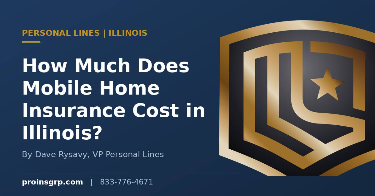 How Much Does Mobile Home Insurance Cost in Illinois?
