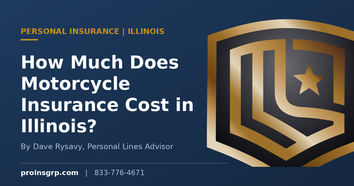How Much Does Motorcycle Insurance Cost in Illinois?