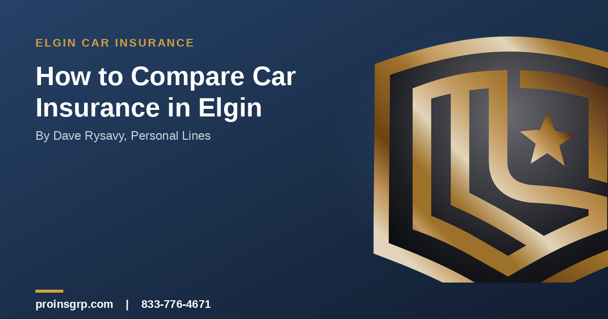 How to Compare Car Insurance in Elgin, Illinois