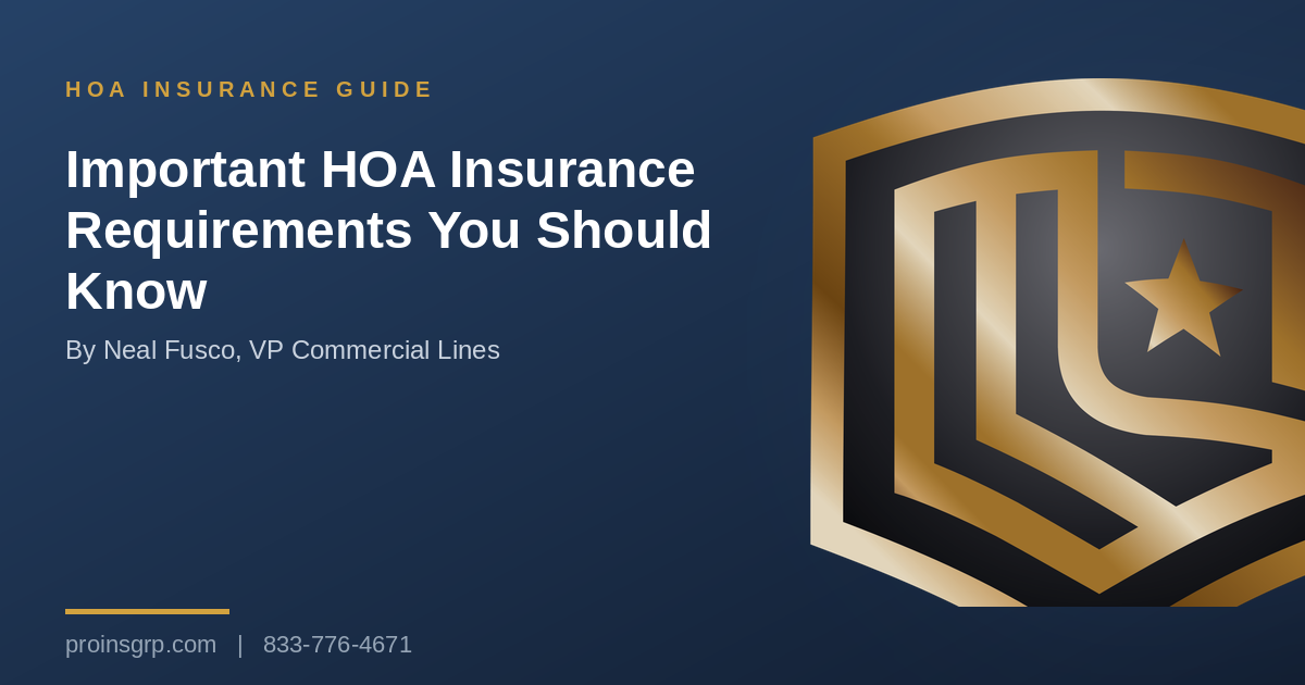 Important HOA Insurance Requirements You Should Know