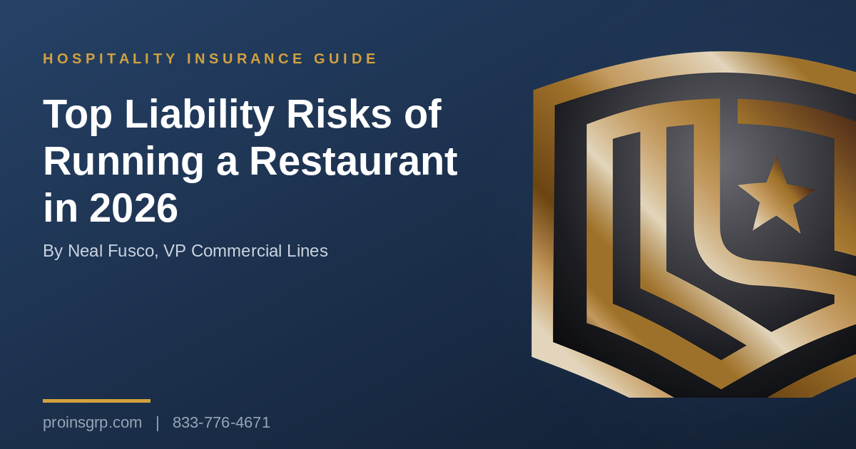 Top Liability Risks Of Running A Restaurant