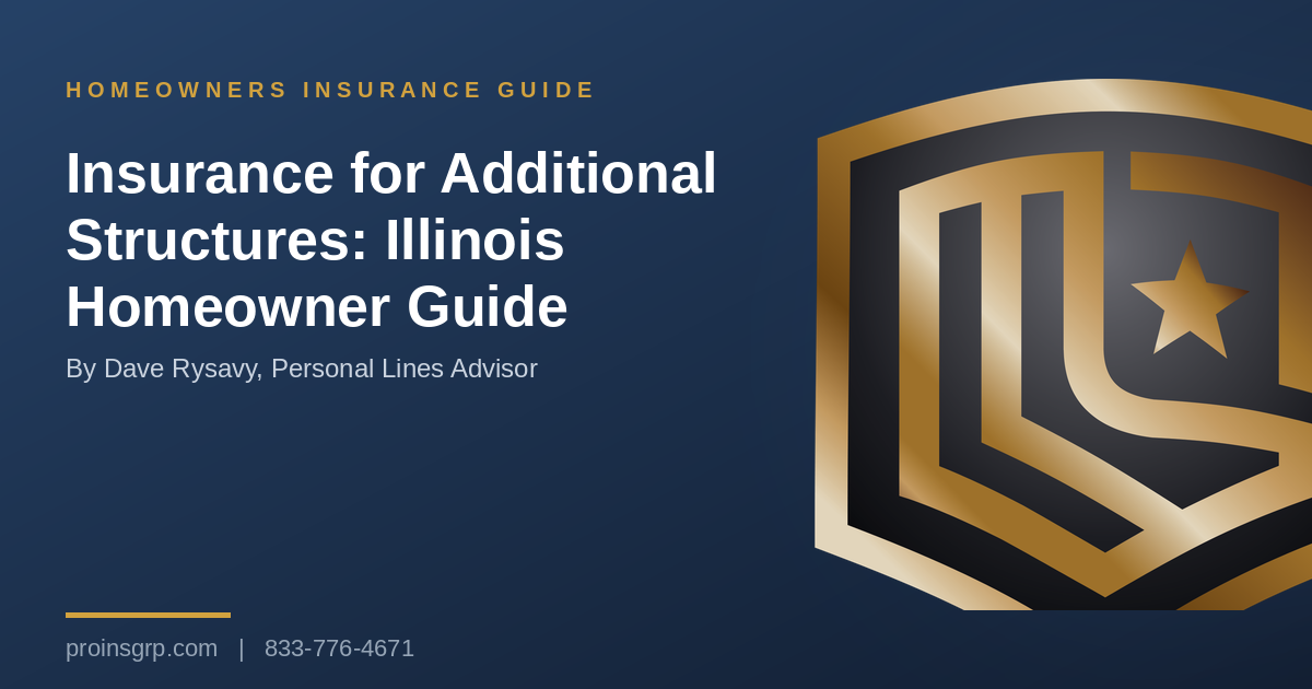 Why Illinois Homeowners Need Insurance for Additional Structures on Their Property