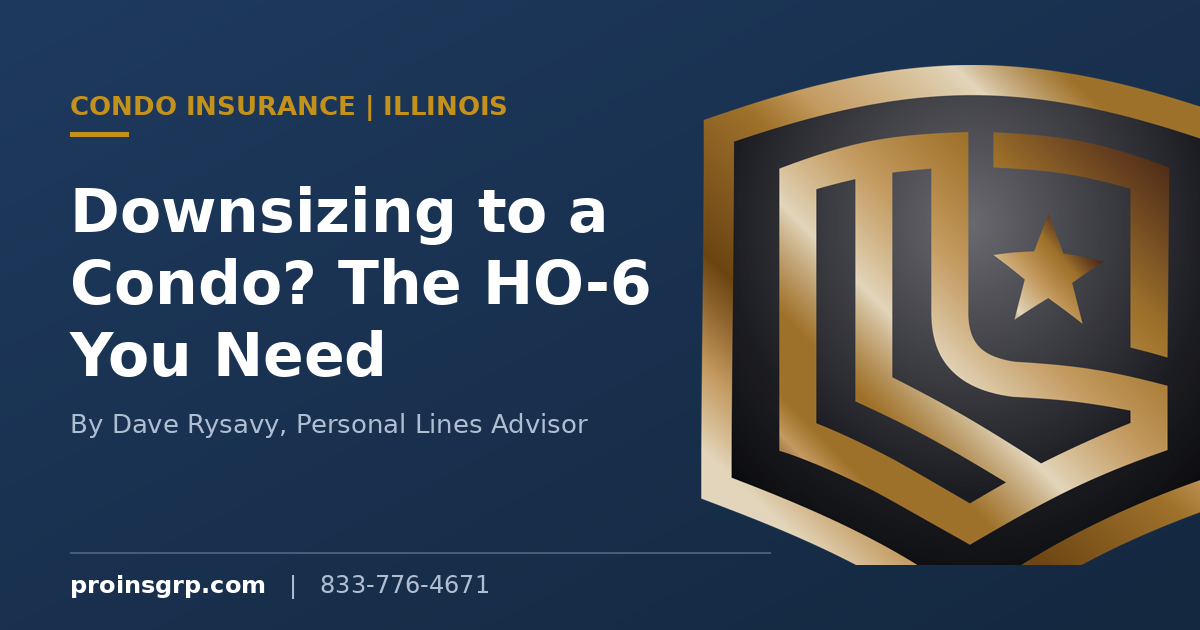 Downsizing to a Condo in Illinois? The HO-6 Coverage You Need