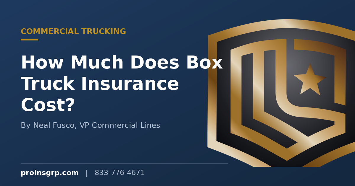 How Much Does Box Truck Insurance Cost in 2026?