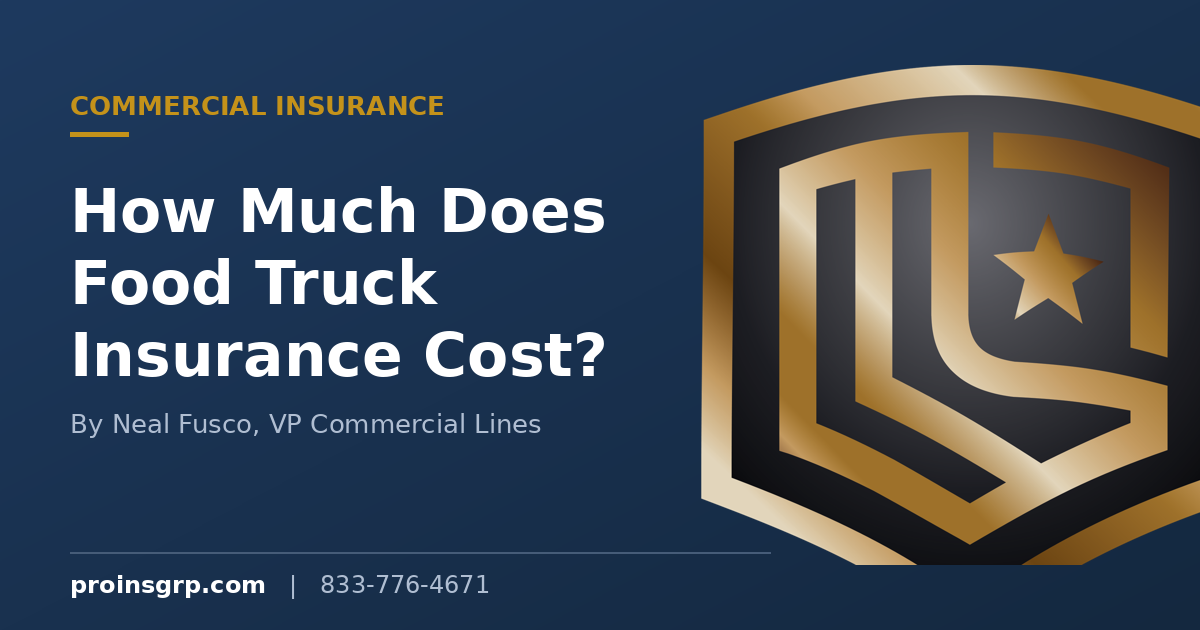 How Much Does Food Truck Insurance Cost in 2026?